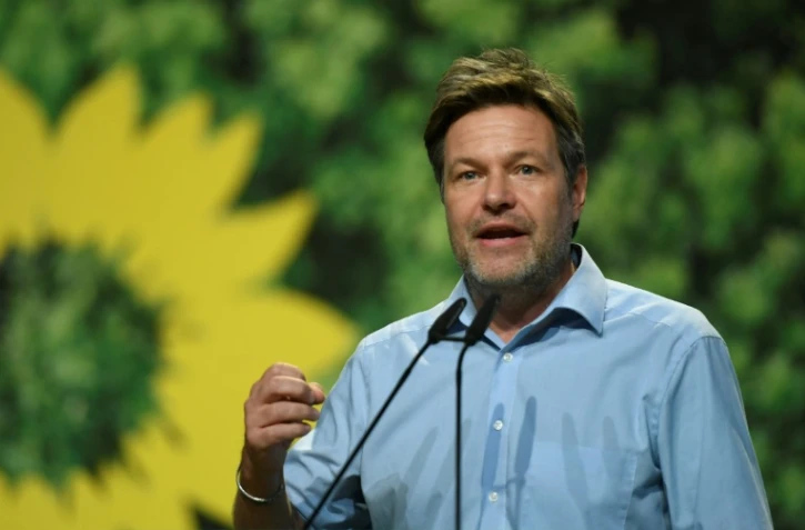 Le dirigeant des Verts allemands Robert Habeck, Ă Bielefeld, le 16 novembre 2019