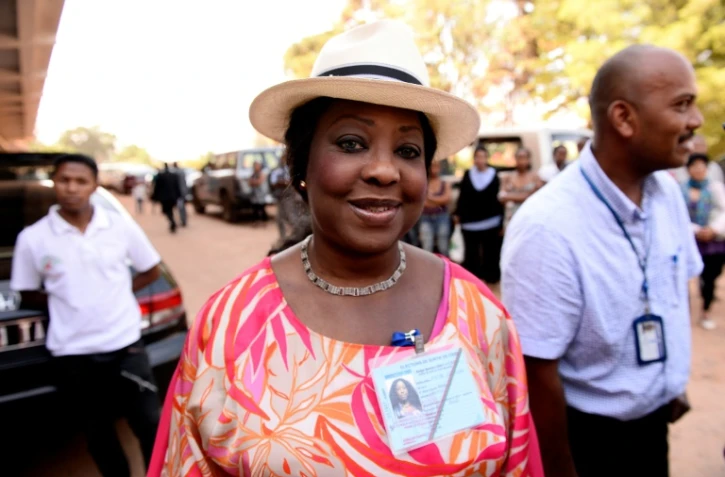 Mme Fatma Samoura, alors représentante de l'ONU à madagascar, le 25 octobre 2013 à Anatananarivo