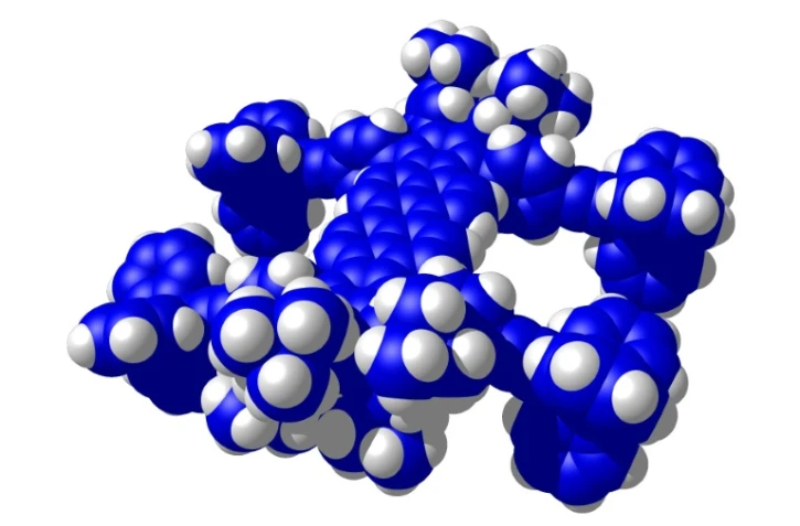 La "Green Buggy", une voiture nanoscopique synthétisée par l'équipe française du CNRS, le 4 avril 2017