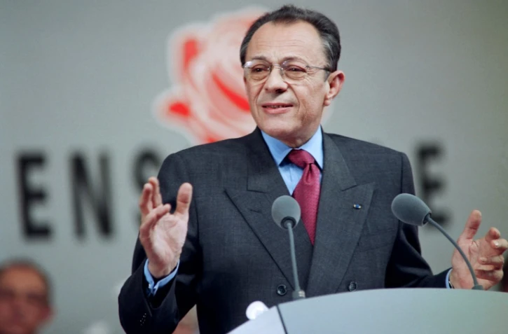 Michel Rocard, le 17 avril 1994 à Paris