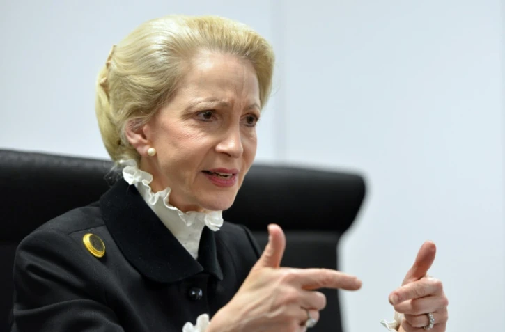Barbara Judge, le 17 décembre 2013 à Tokyo