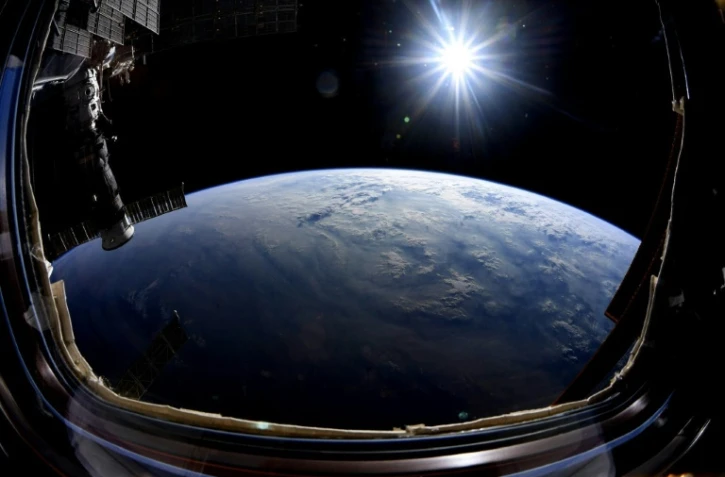 Vue de la Terre depuis l'ISS, en octobre 2019