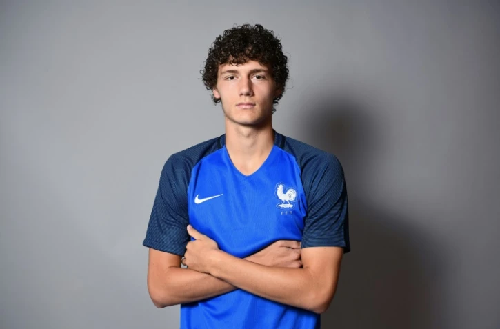 Benjamin Pavard, le 30 août 2016, à Clairefontaine