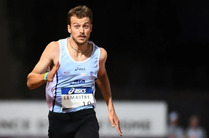 Christophe Lemaitre lors des Championnats de France, le 15 juillet 2017 à Marseille