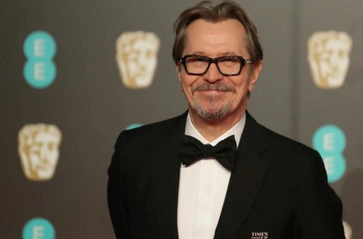 L'acteur britannique Gary Oldman avant la cérémonie des Bafta, le 18 février 2018 à Londres