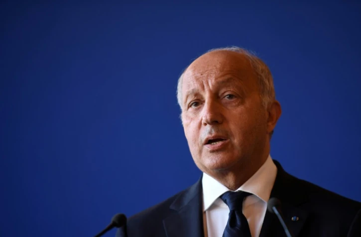 Le président du Conseil constitutionnel Laurent Fabius le 10 mai 2017 à Paris
