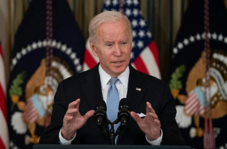 Le président américain Joe Biden à la Maison Blanche, le 6 novembre 2021 à Washington