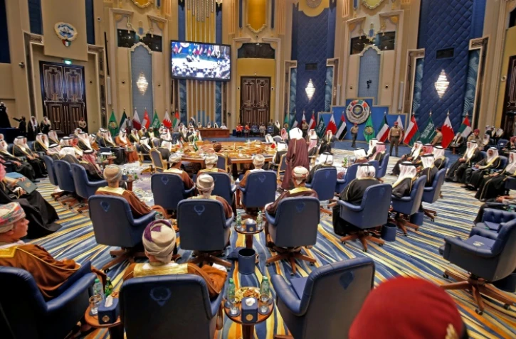 Photo de l'édition 2017 du conseil de coopération du Golfe (CCG), le 5 décembre 2017 au Koweït
