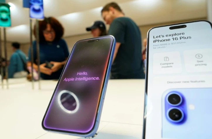 Un iPhone 16 le 20 septembre 2024 à New York 