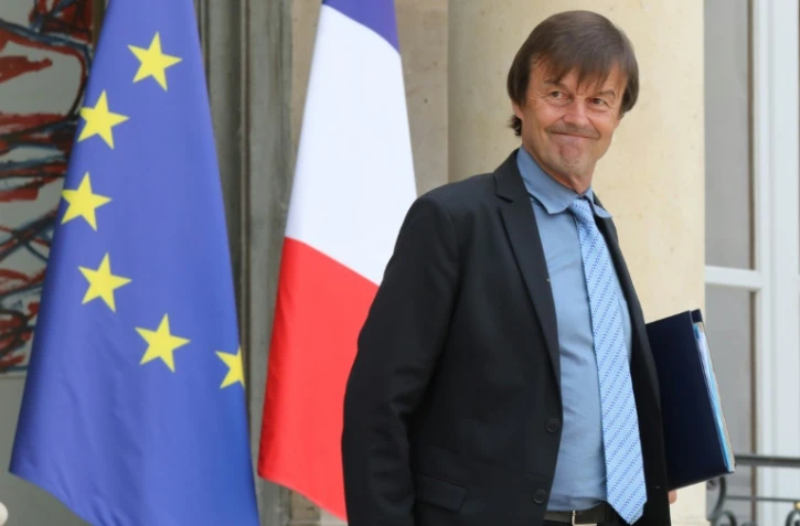 Le ministre de la transition écologique et solidaire, Nicolas Hulot, à Paris le 30 mai 2018