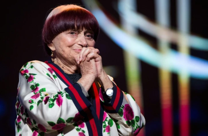 Agnès Varda le 2 décembre 2018 au 17e Festival intenational du cinéma de Marrakech