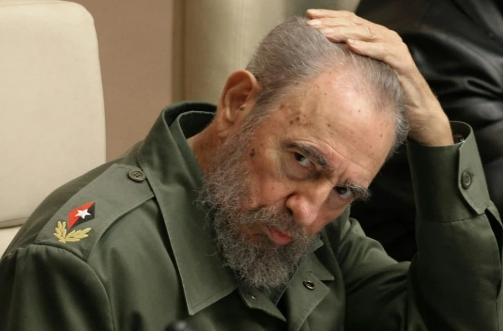 Fidel Castro le 12 février 2015 à La Havane