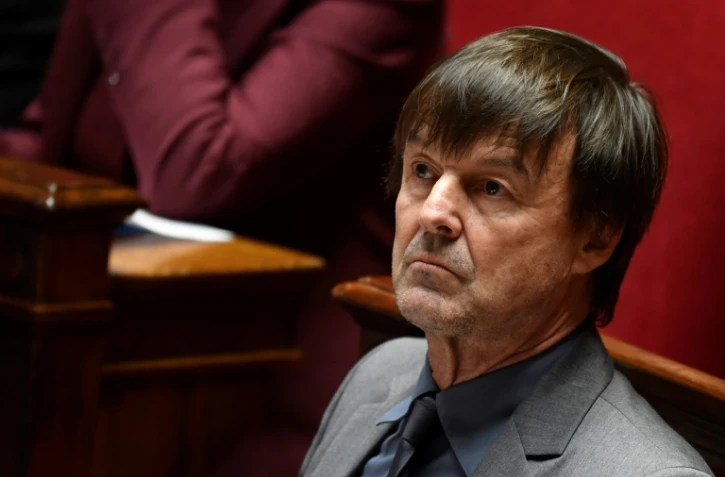 Nicolas Hulot lors d'une séance de questions au gouvernement, à l'Assemblée nationale, en novembre 2017