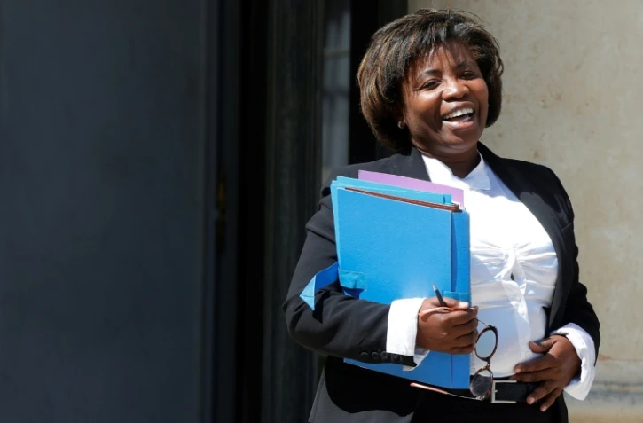 Justine Benin à Paris le 1er juin 2022