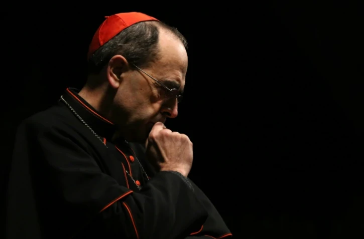 Le cardinal Philippe Barbarin, le 06 décembre 2014