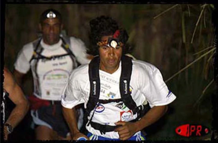 Lors de la 9ème édition du Grand Raid les 19, 20 et 21 octobre 2001