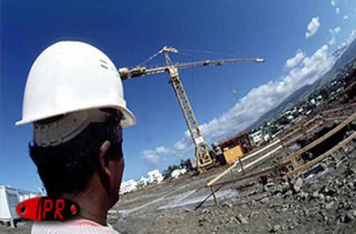 Chantier de construction de logements sociaux