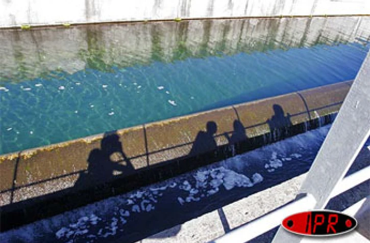 Mercredi 1er juin 2005 -Les élèves du collège Jules Solesse ont visité le chantier du basculement des eaux à la Plaine Saint-Paul