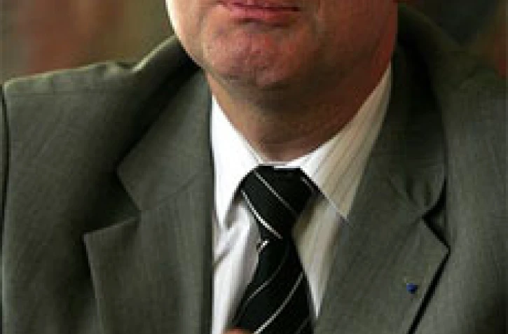 Jeudi 27 octobre 2005 -
Georges Lefebvre, directeur général La Poste, en visite à la Réunion