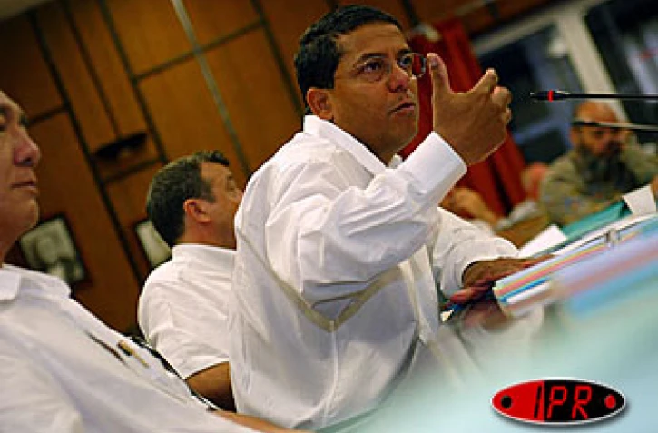 Éric Magamootoo, président de la chambre de commerce et d'industrie de La Réunion