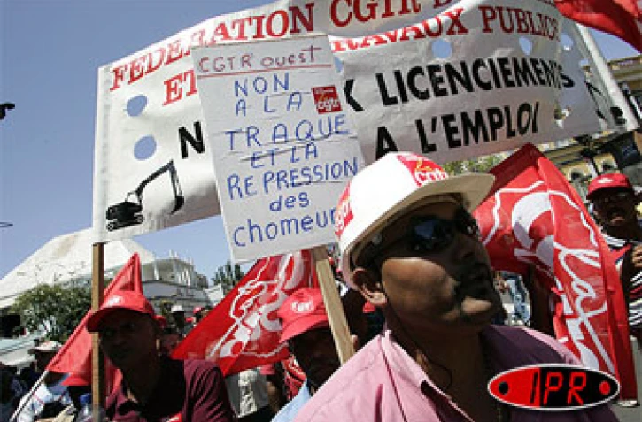 Mardi 4 octobre 2005 -

4 000 personnes ont manifesté à l'appel de l'intersyndicale du privé et du public