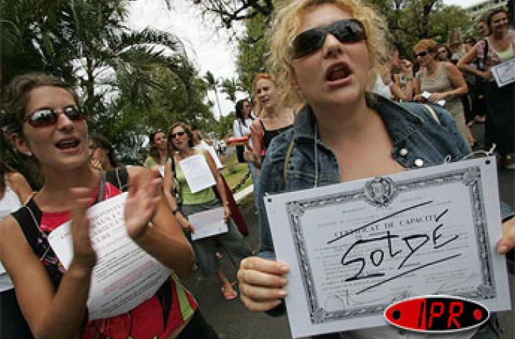 Mardi 15 novembre 2005 -

Les orthophonistes ont manifesté à Saint-Denis
