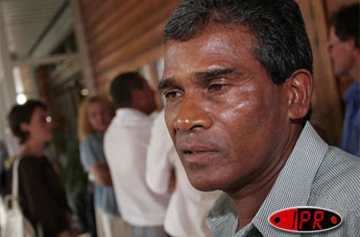 Jean-Yves Minatchy, président de la chambre d'agriculture et de la CGPER