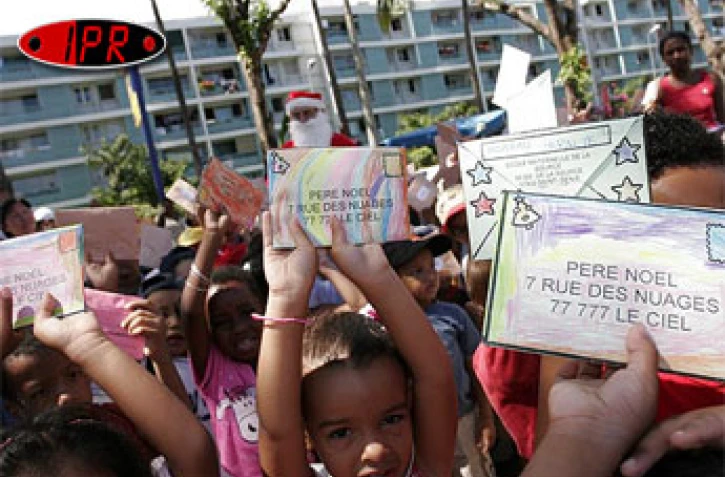 Les enfants réunionnais ont posté leur lettre au Père Noël
