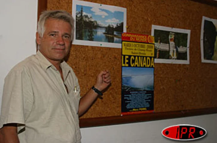 Le réalisateur québécois Marc Poirel -

Photo Sandrine Gasne
