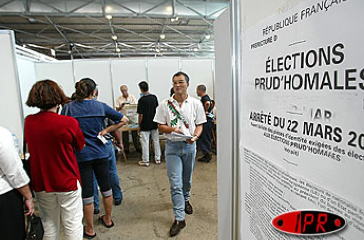 Lors d'une précédente élection des prudhommes
