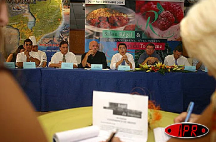 Jeudi 25 novembre 2004
Lors de la présentation du salon Régal et du tourisme