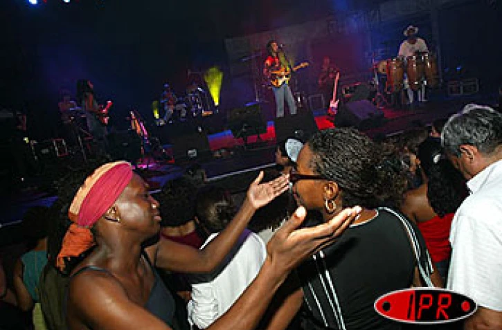 Les concerts d'artistes locaux sont très appréciés des Réunionnais