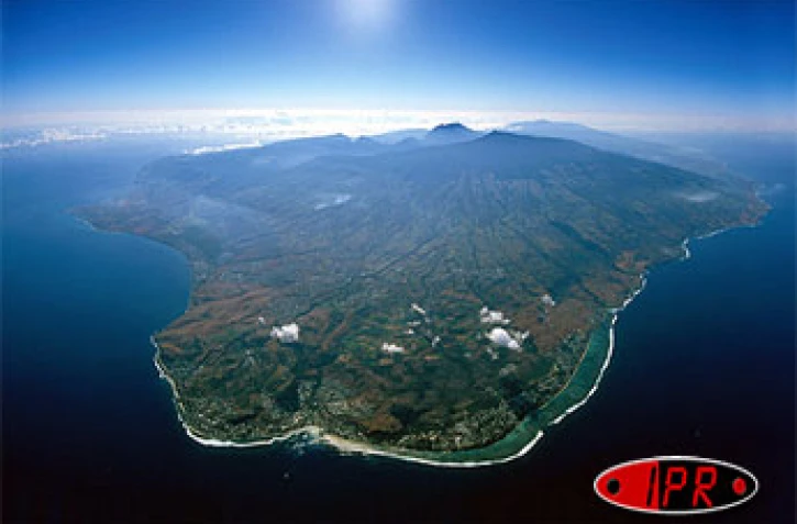 La Réunion vue du ciel