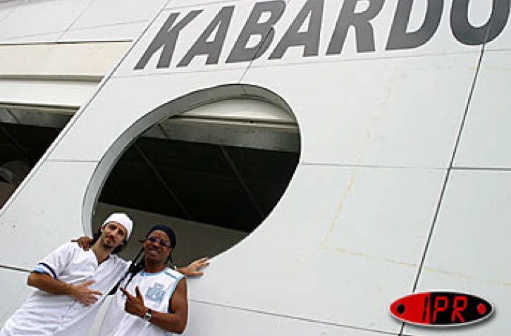 Jeudi 16 décembre 2004
Le Sergent Garcia lors d'un point de presse au Kabardock.