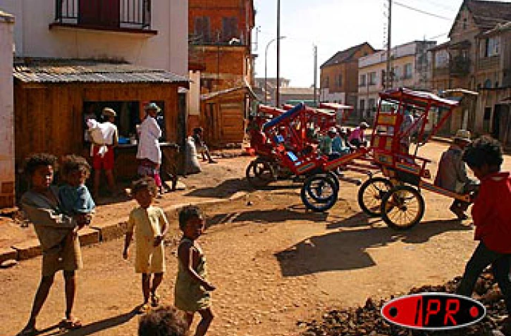 Paysage malgache entre Tuléar et Antsirabe