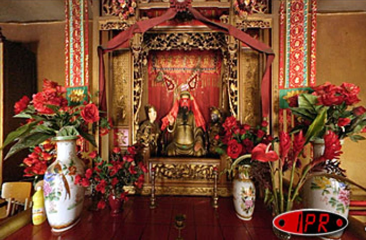 Le temple Chane, rue Sainte-Anne à Saint-Denis -
Richesse du patrimoine réunionnais