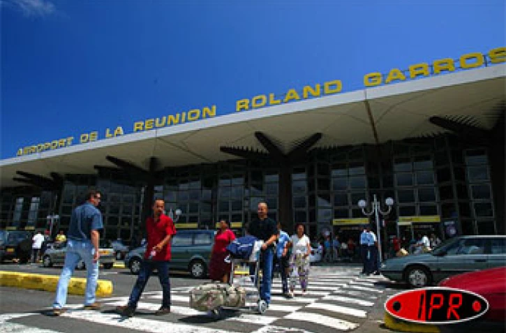 L'aéroport de Roland Garros " Gillot ", à quelques kilomètres de Saint Denis (côte nord)