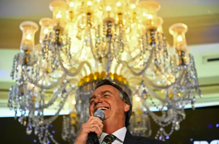 L'ex-président brésilien Jair Bolsonaro