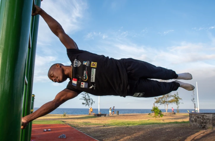 Angelo Merion et street workout