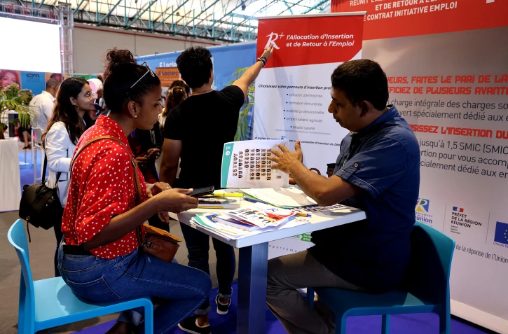 le département et le Salon de l'emploi