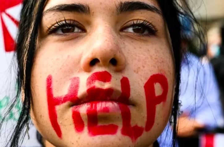 manifestation de solidarité avec le mouvement de contestation en Iran