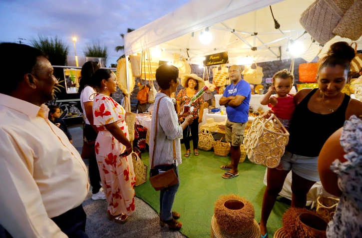 marché artisanal bancoul à saint-denis