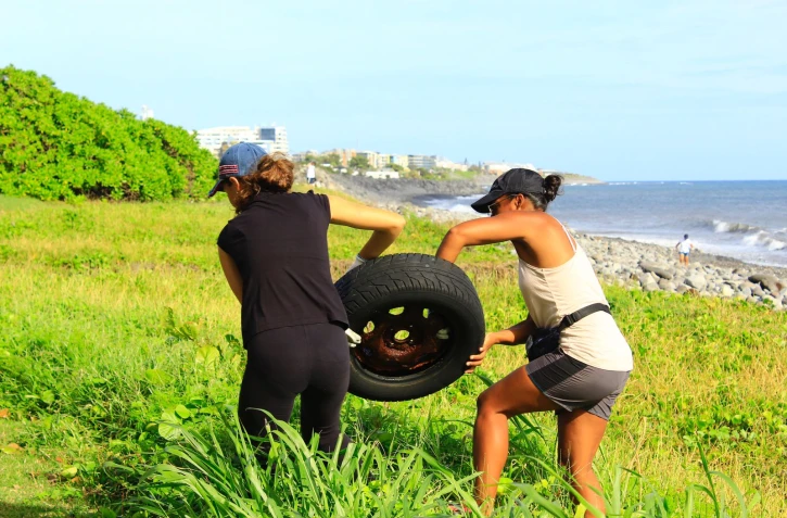 PropRéunion ramassage déchets 12/03/2023