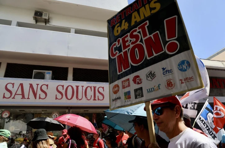 Mardi 7 février 2023 - Manifestation à Saint-Denis contre la réforme des retraites