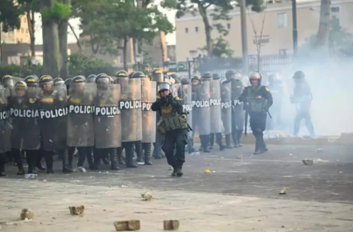 Pérou et manifestation