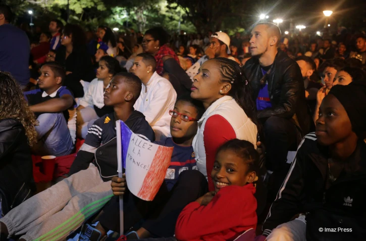 Ambiance coupe du monde de football