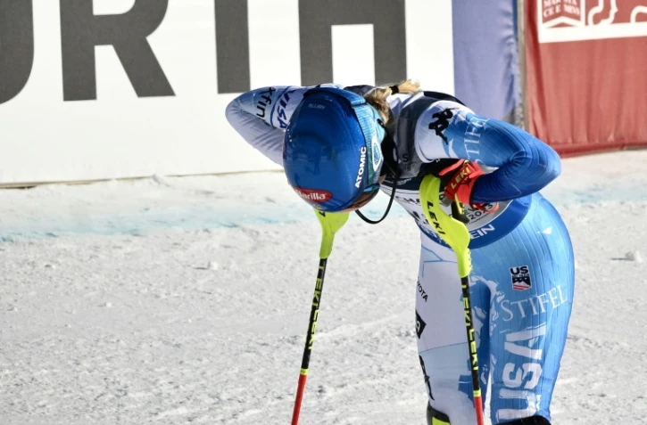 Ski alpin: Shiffrin sort et abandonne le combiné, première épreuve des Mondiaux