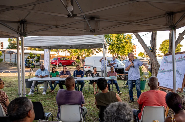 Le Port travaux avenue Monseigneur de Rome?ro