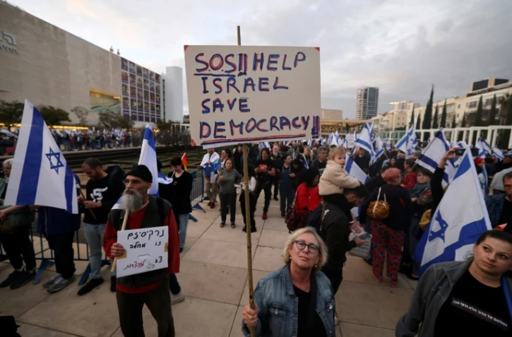 Nouvelle mobilisation en Israël contre la réforme judiciaire