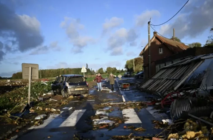 Pas-de-Calais: à Bihucourt, "30 secondes" de tornade, un village dévasté
